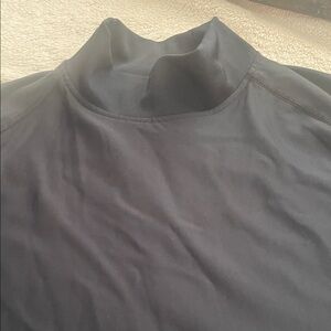 FootJoy Men's Long Sleeve Mock Neck Shirt - Black